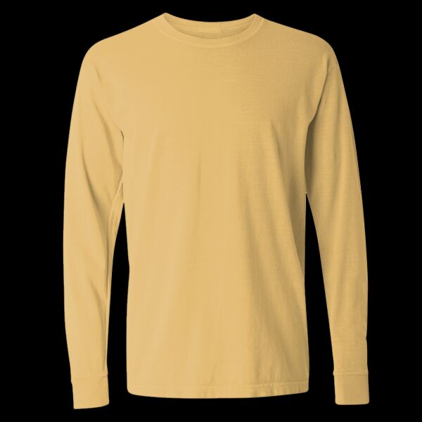 Garment-Dyed Heavyweight Long Sleeve T-Shirt Thumbnail