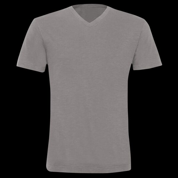 Unisex Triblend Short Sleeve V-Neck Tee Thumbnail