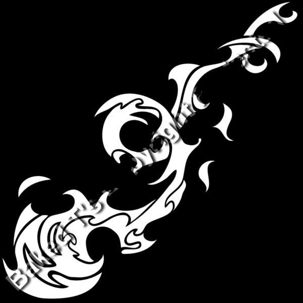 ESflames057bw Thumbnail