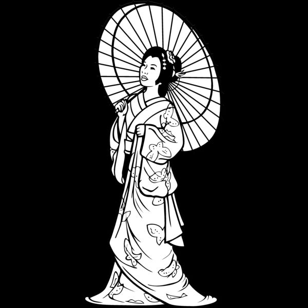 ESgeisha002bw Thumbnail