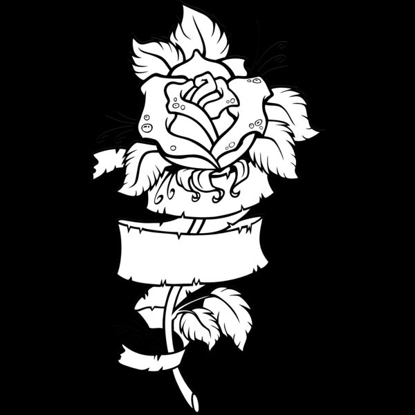 ESrose004bw Thumbnail