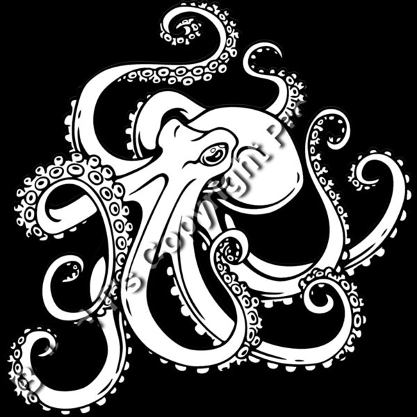 ESoctopus001bw Thumbnail