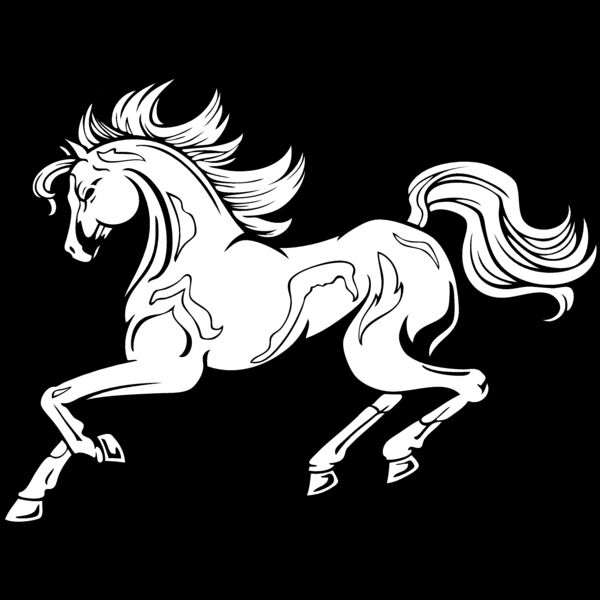 ES2horse003bw Thumbnail