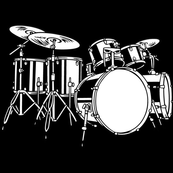 ES2drumset001BW Thumbnail