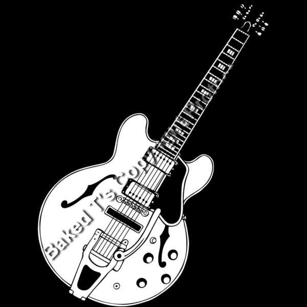 ES2guitar005bw Thumbnail