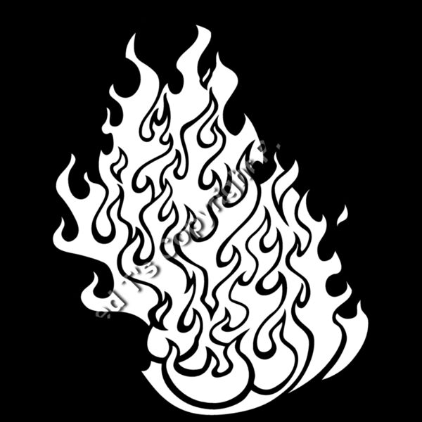 ES2flames036bw Thumbnail
