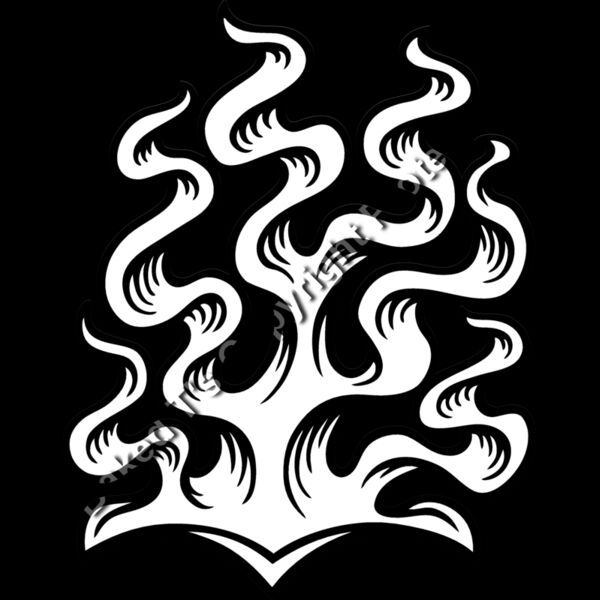 ES2flames015BW Thumbnail