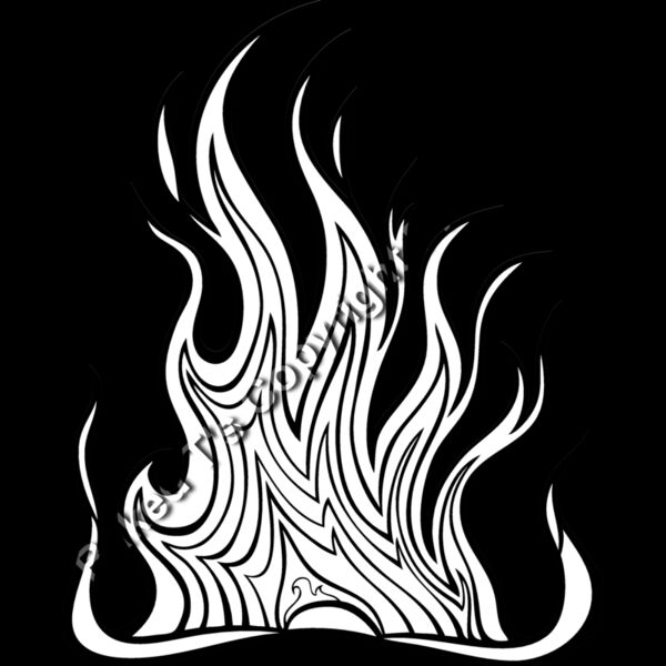 ES2flames001BW Thumbnail