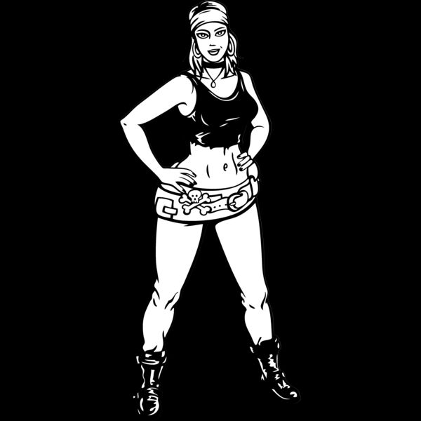 ES2biker002bw Thumbnail