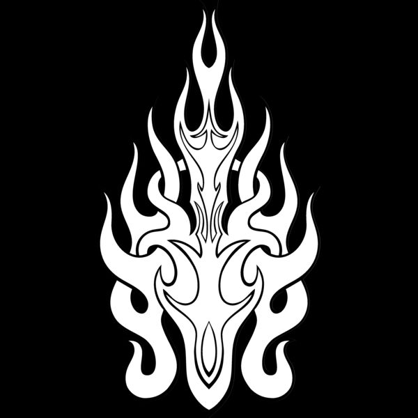 ES2flames007BW Thumbnail