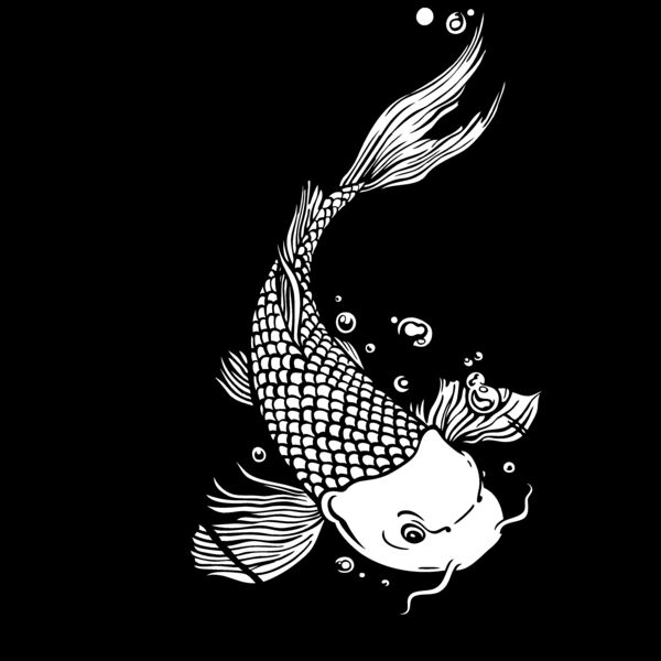 ES3asiankoi01bw Thumbnail