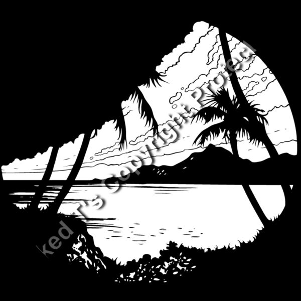 ES3beach01bw Thumbnail