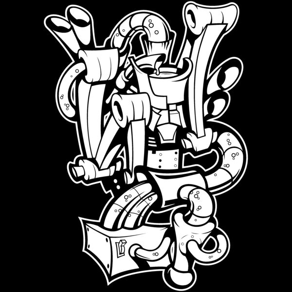 ES3graffiti03bw Thumbnail