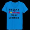 Ladies’  Junior Fine Jersey V-Neck Longer Length T-Shirt Thumbnail