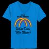 Ladies’  Junior Fine Jersey V-Neck Longer Length T-Shirt Thumbnail