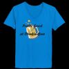 Ladies’  Junior Fine Jersey V-Neck Longer Length T-Shirt Thumbnail