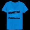 Ladies’  Junior Fine Jersey V-Neck Longer Length T-Shirt Thumbnail