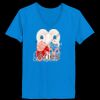 Ladies’  Junior Fine Jersey V-Neck Longer Length T-Shirt Thumbnail