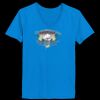 Ladies’  Junior Fine Jersey V-Neck Longer Length T-Shirt Thumbnail