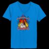 Ladies’  Junior Fine Jersey V-Neck Longer Length T-Shirt Thumbnail