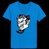 Ladies’  Junior Fine Jersey V-Neck Longer Length T-Shirt Thumbnail