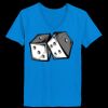 Ladies’  Junior Fine Jersey V-Neck Longer Length T-Shirt Thumbnail