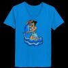 Ladies’  Junior Fine Jersey V-Neck Longer Length T-Shirt Thumbnail