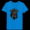 Ladies’  Junior Fine Jersey V-Neck Longer Length T-Shirt Thumbnail