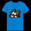 Ladies’  Junior Fine Jersey V-Neck Longer Length T-Shirt Thumbnail