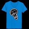 Ladies’  Junior Fine Jersey V-Neck Longer Length T-Shirt Thumbnail