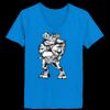 Ladies’  Junior Fine Jersey V-Neck Longer Length T-Shirt Thumbnail