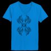 Ladies’  Junior Fine Jersey V-Neck Longer Length T-Shirt Thumbnail