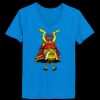 Ladies’  Junior Fine Jersey V-Neck Longer Length T-Shirt Thumbnail