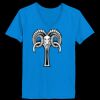 Ladies’  Junior Fine Jersey V-Neck Longer Length T-Shirt Thumbnail