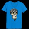 Ladies’  Junior Fine Jersey V-Neck Longer Length T-Shirt Thumbnail