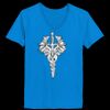 Ladies’  Junior Fine Jersey V-Neck Longer Length T-Shirt Thumbnail