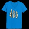 Ladies’  Junior Fine Jersey V-Neck Longer Length T-Shirt Thumbnail