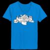 Ladies’  Junior Fine Jersey V-Neck Longer Length T-Shirt Thumbnail