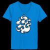 Ladies’  Junior Fine Jersey V-Neck Longer Length T-Shirt Thumbnail