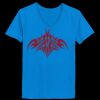 Ladies’  Junior Fine Jersey V-Neck Longer Length T-Shirt Thumbnail