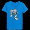 Ladies’  Junior Fine Jersey V-Neck Longer Length T-Shirt Thumbnail
