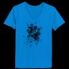 Ladies’  Junior Fine Jersey V-Neck Longer Length T-Shirt Thumbnail