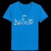 Ladies’  Junior Fine Jersey V-Neck Longer Length T-Shirt Thumbnail