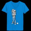 Ladies’  Junior Fine Jersey V-Neck Longer Length T-Shirt Thumbnail