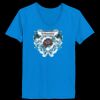 Ladies’  Junior Fine Jersey V-Neck Longer Length T-Shirt Thumbnail