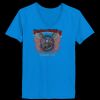 Ladies’  Junior Fine Jersey V-Neck Longer Length T-Shirt Thumbnail