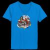Ladies’  Junior Fine Jersey V-Neck Longer Length T-Shirt Thumbnail