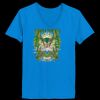 Ladies’  Junior Fine Jersey V-Neck Longer Length T-Shirt Thumbnail