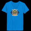 Ladies’  Junior Fine Jersey V-Neck Longer Length T-Shirt Thumbnail