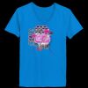 Ladies’  Junior Fine Jersey V-Neck Longer Length T-Shirt Thumbnail